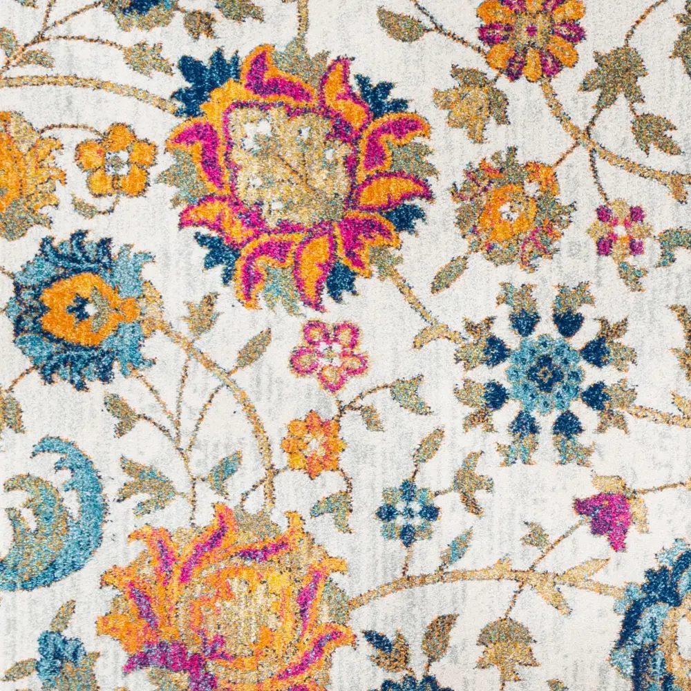 Hanshu Scandi Modern Boho Saffron Rug - Image 7