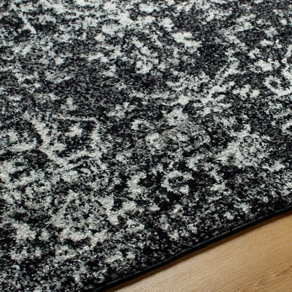Juliette Vintage Oriental Boho Black Rug - Image 3