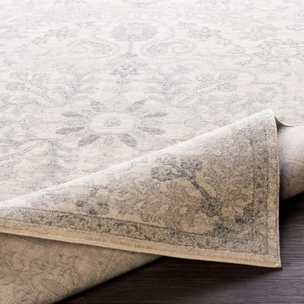 Lou Vintage Oriental Boho Light Beige Rug - Image 3