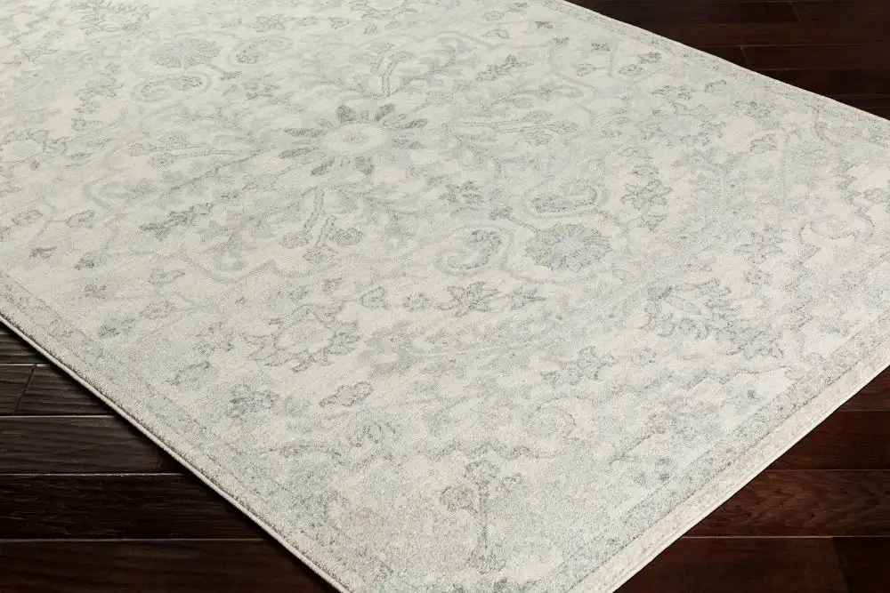 Lou Vintage Oriental Boho Light Beige Rug - Image 4