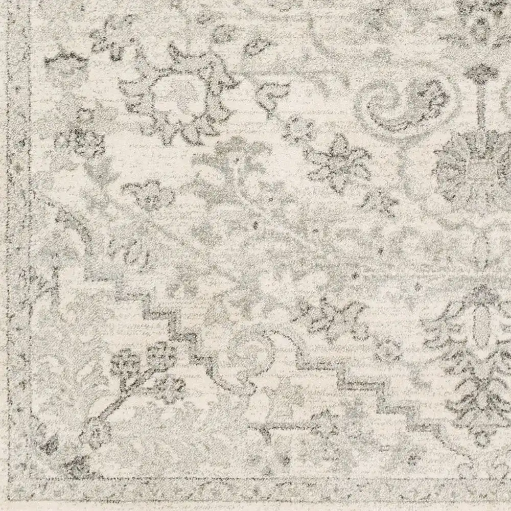 Lou Vintage Oriental Boho Light Beige Rug - Image 6