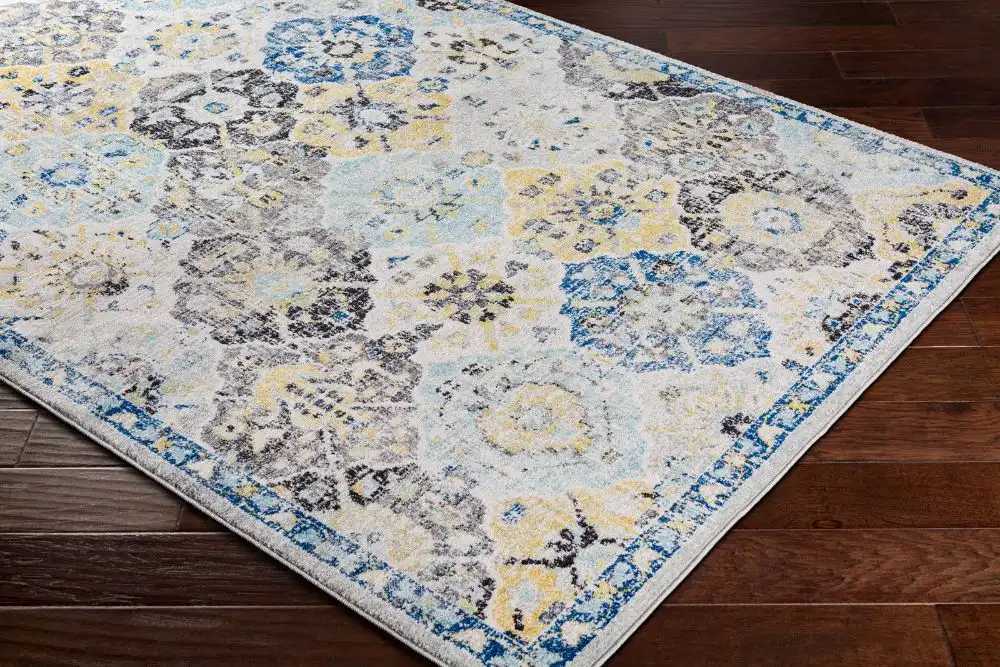 Ines Vintage Oriental Boho Dark Blue Rug