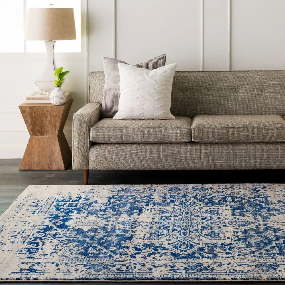 Juliette Vintage Oriental Boho Navy Rug - Image 4
