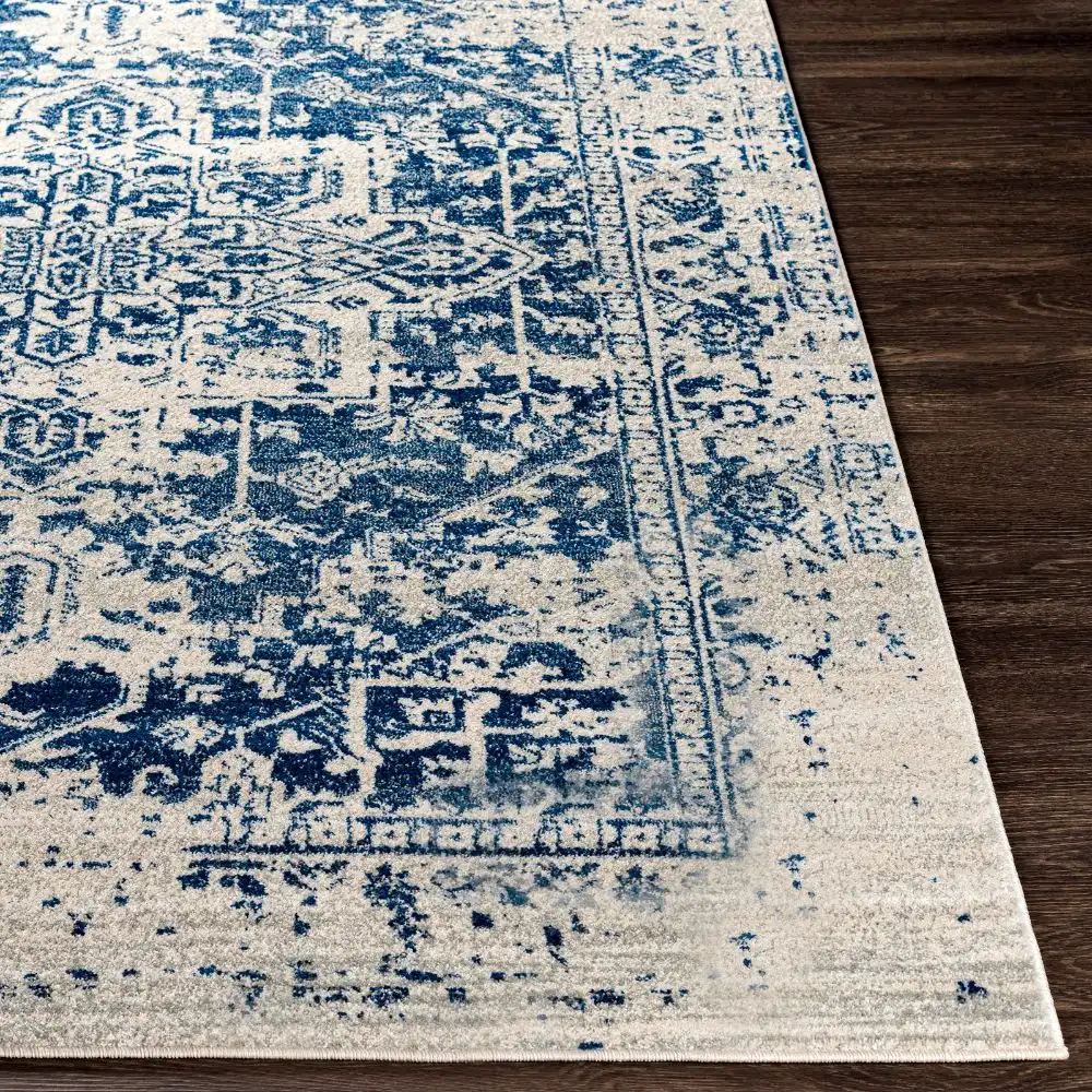 Juliette Vintage Oriental Boho Navy Rug - Image 6