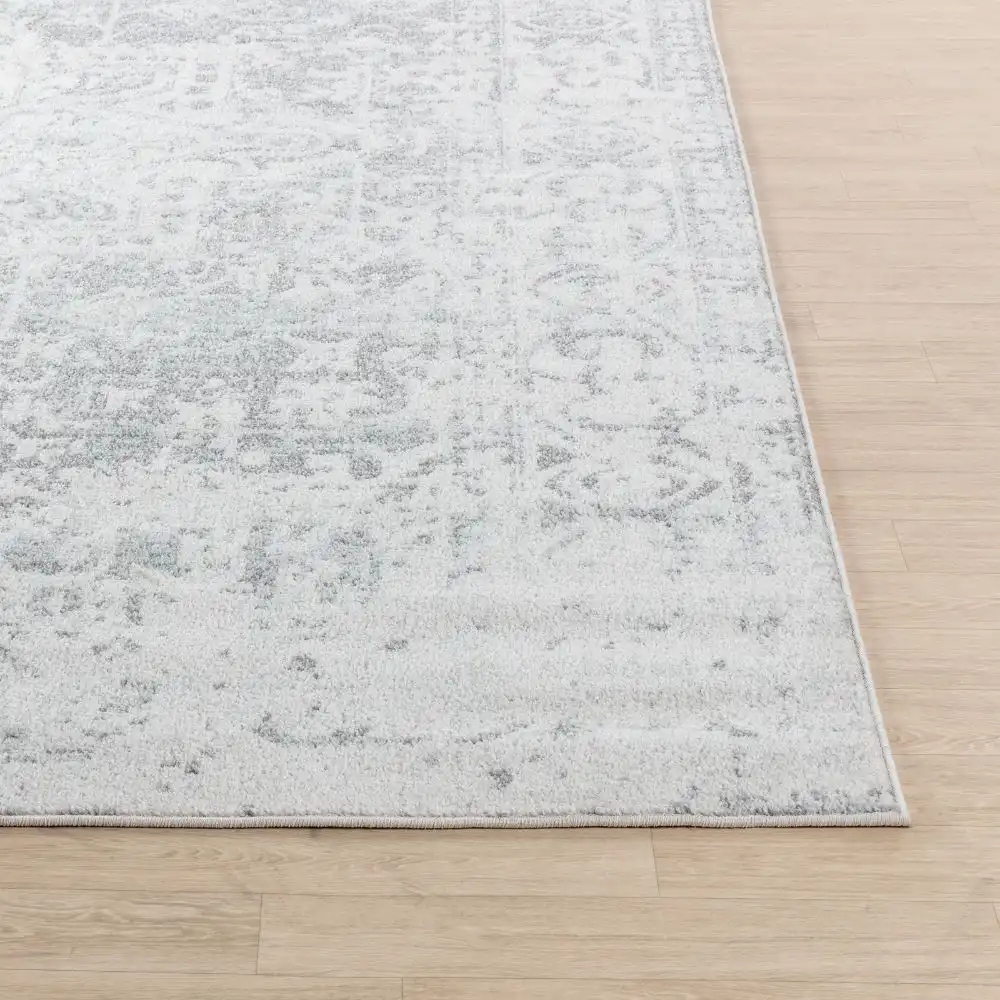 Juliette Vintage Oriental Boho Grey/White Rug - Image 7