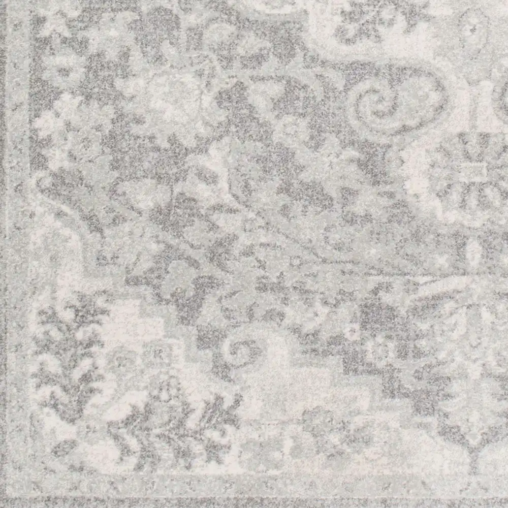 Lou Vintage Oriental Boho Charcoal Rug - Image 2