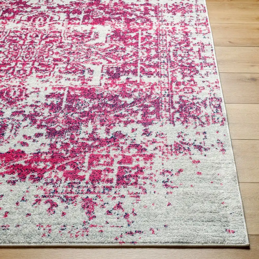 Juliette Vintage Oriental Boho Burgundy Rug - Image 8