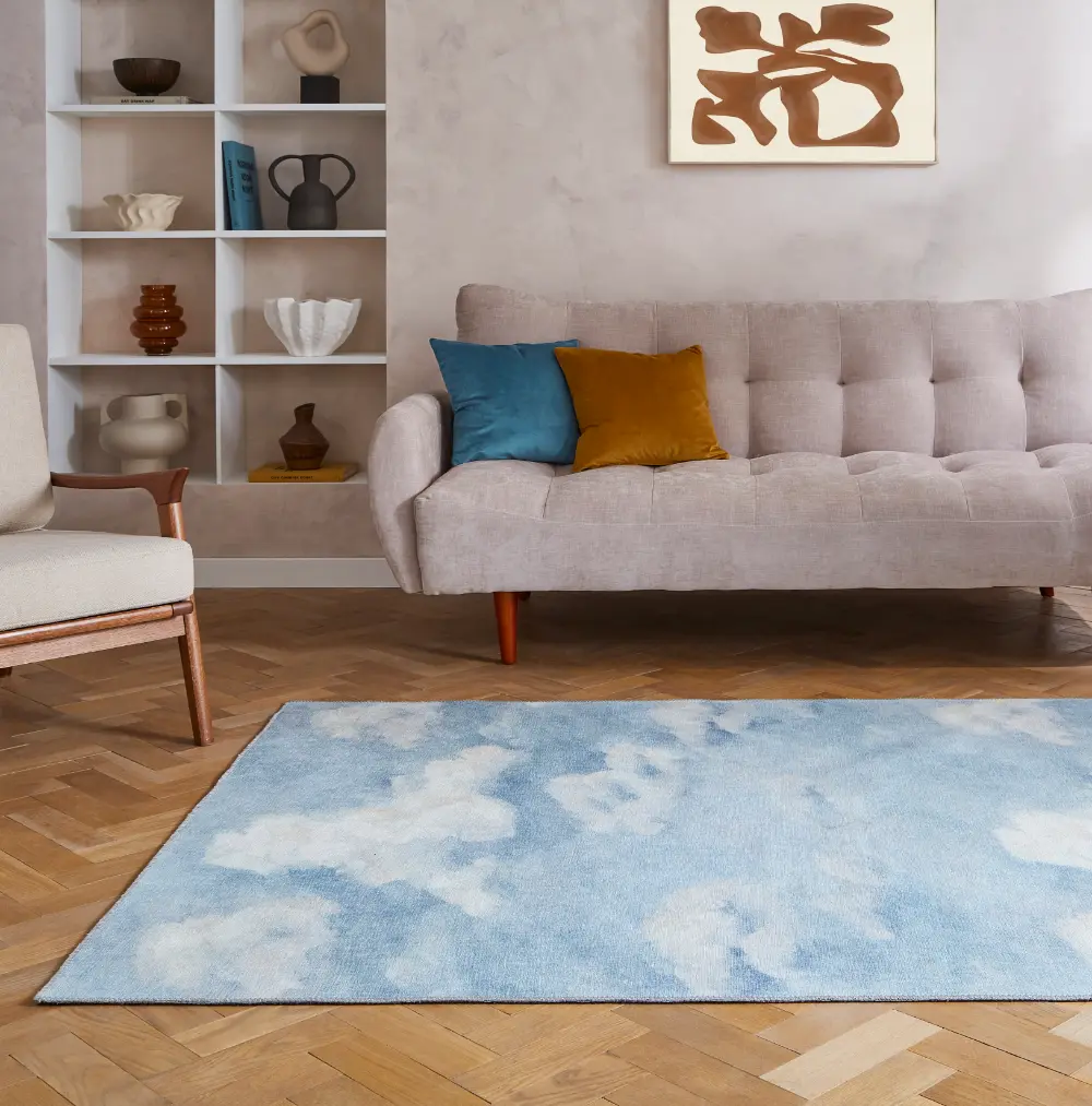 Harlequin Air Sky Blue Washable - Image 9