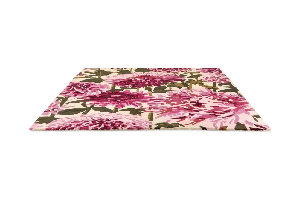 Harlequin Dahlia Fuchsia Palm Rug 142402 Rug - Image 4