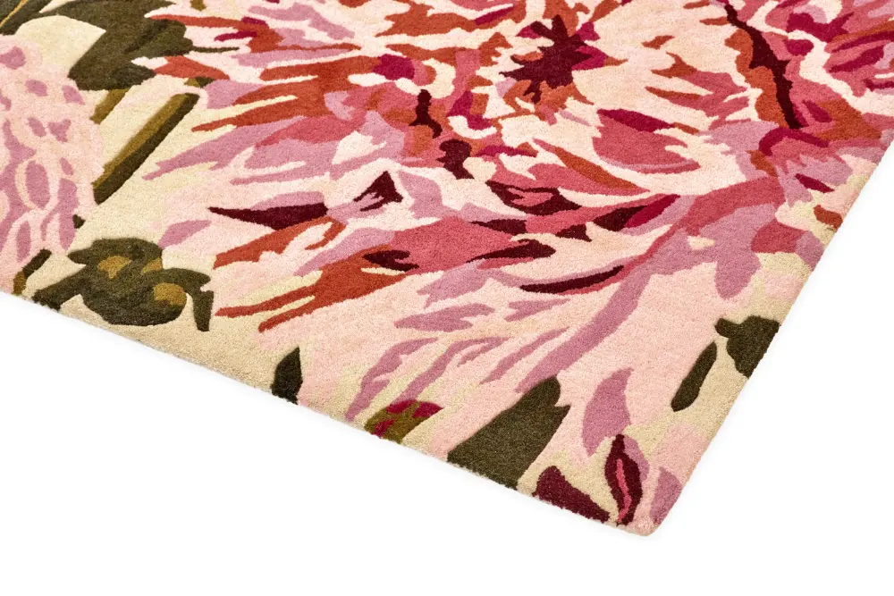 Harlequin Dahlia Fuchsia Palm Rug 142402 Rug - Image 5