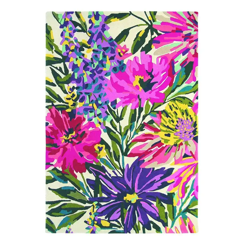 Harlequin Floreale Fuchsia 44905 Rug - Image 3