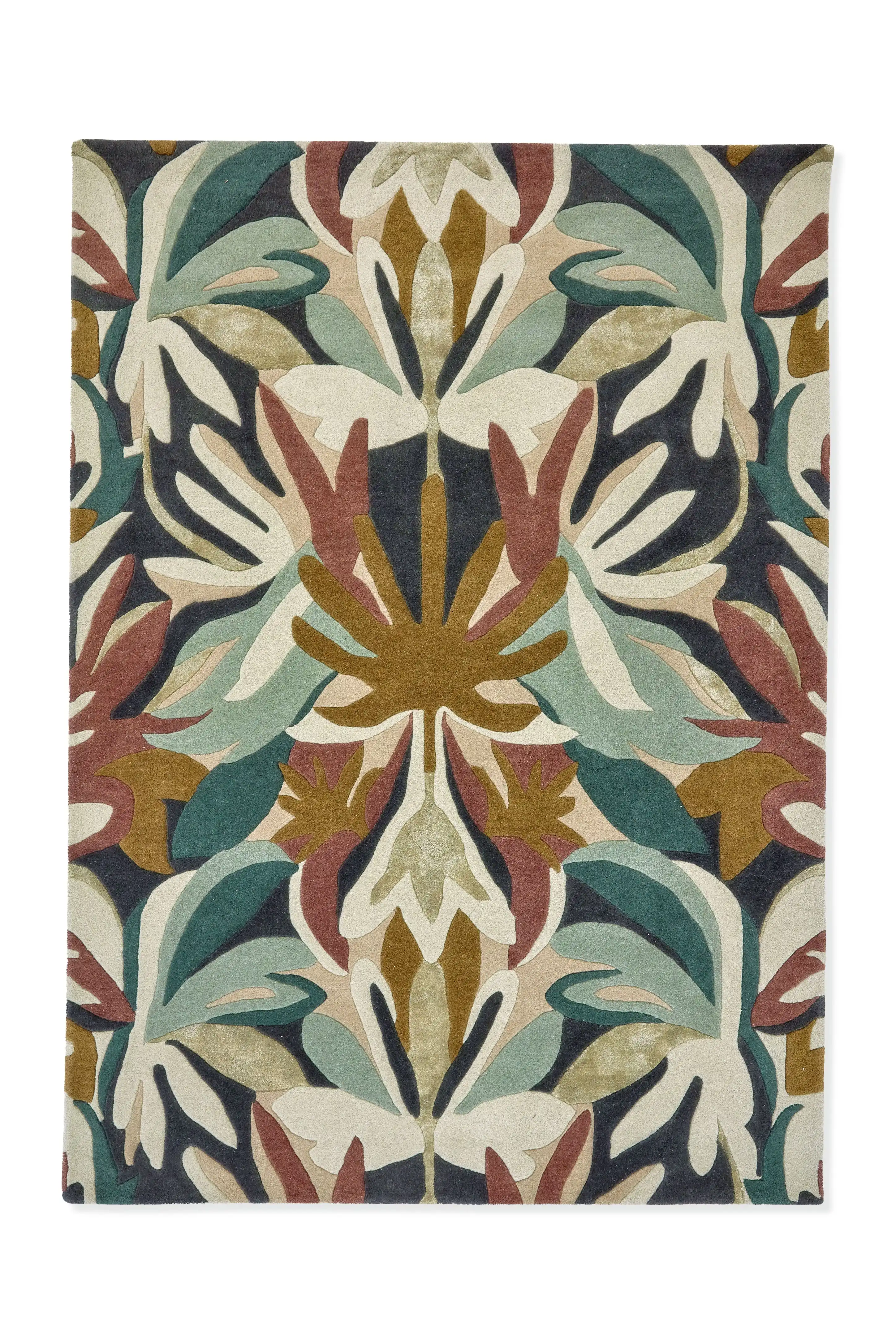 Harlequin Melora Positano Succulent Gold Rug 142702 Rug - Image 3