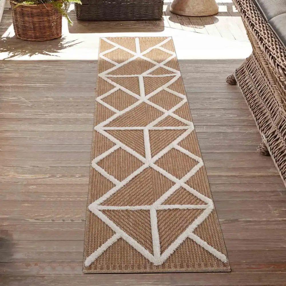 Harper Outdoor Prism Cream Rug - Image 4