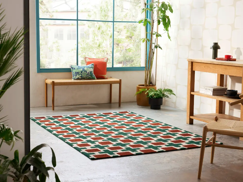 Hatch Rust 124903 Rug - Image 4