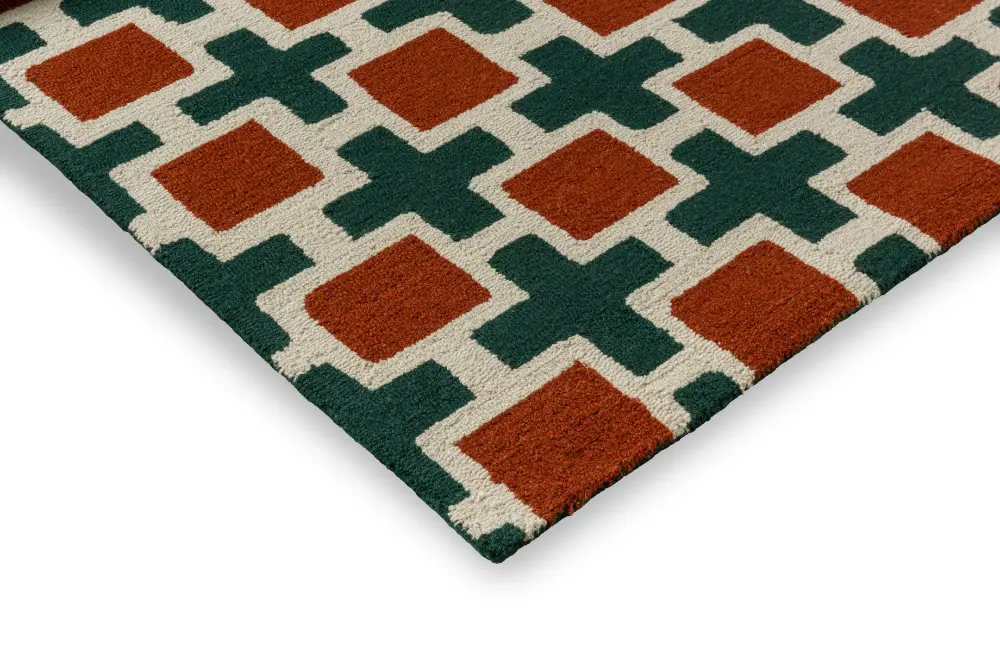 Hatch Rust 124903 Rug - Image 6