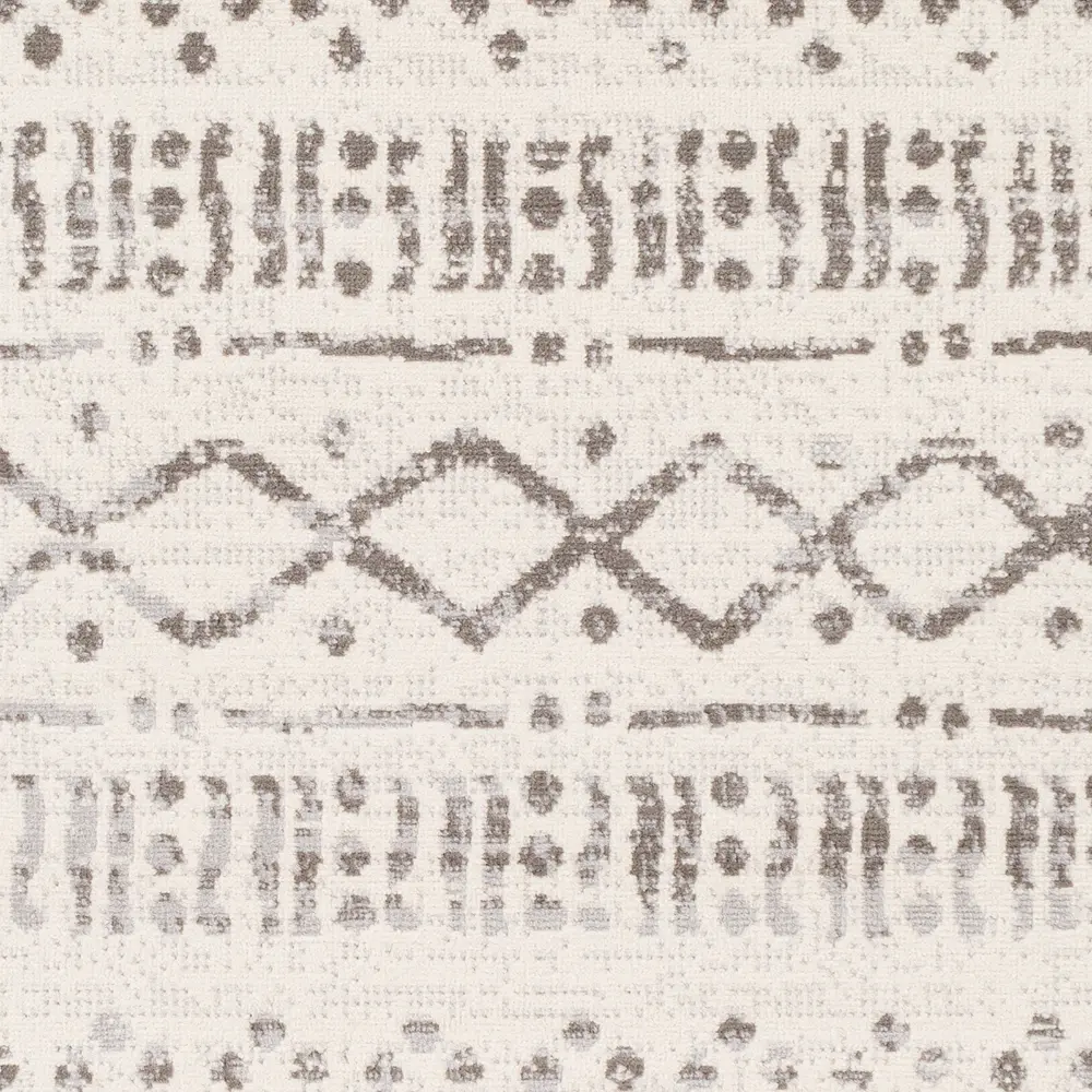 Hativi Scandi Global Light Grey Rug - Image 2