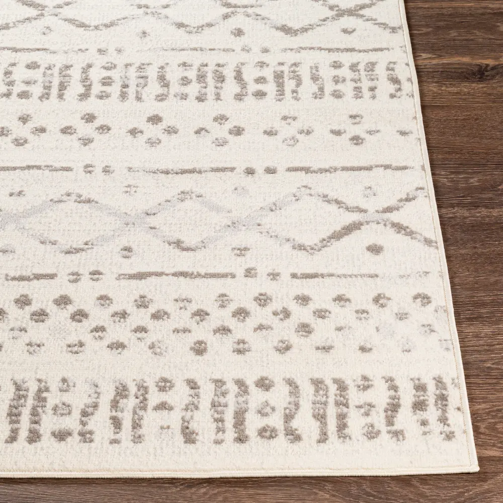 Hativi Scandi Global Light Grey Rug - Image 7