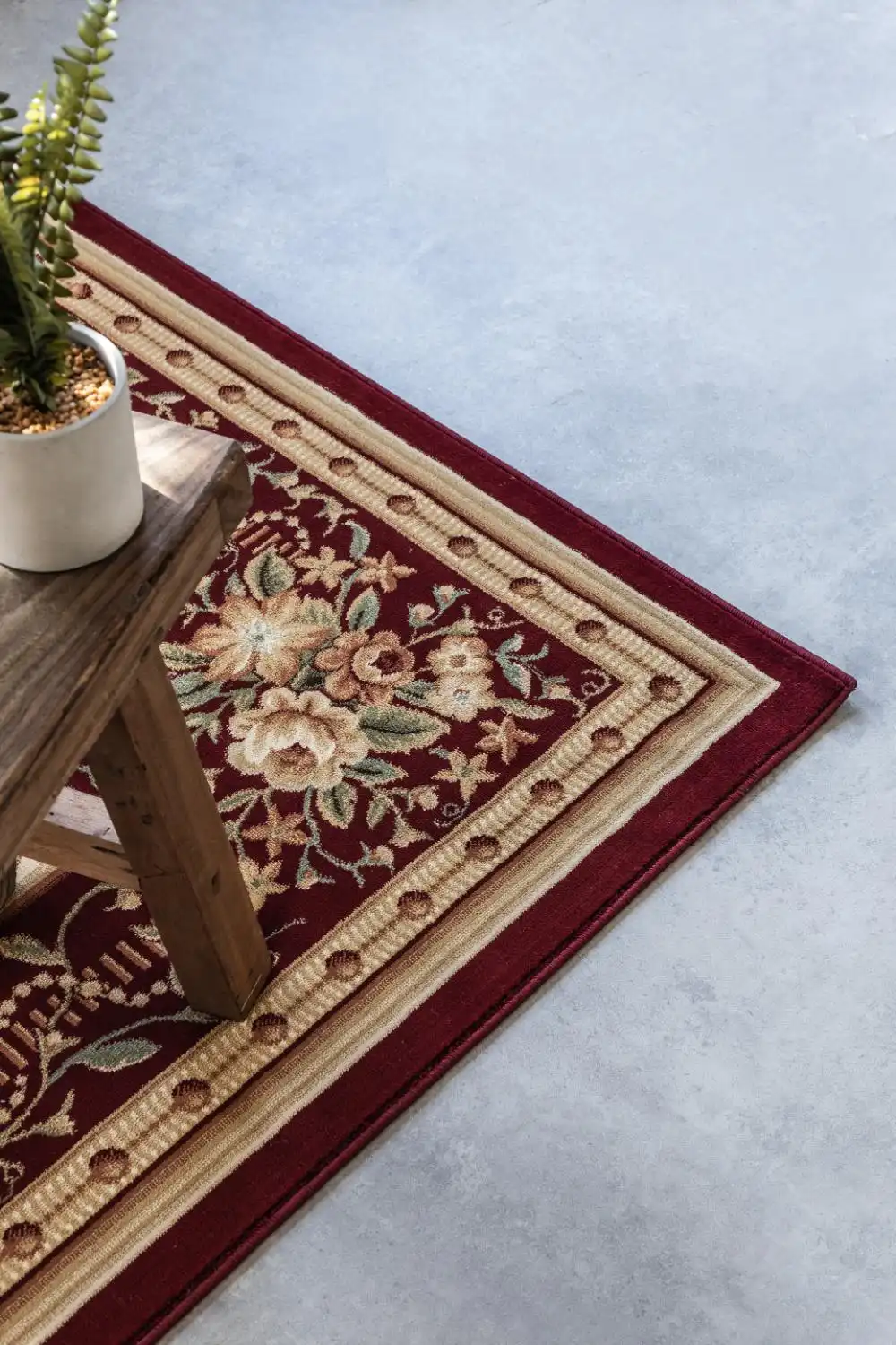 Herat 2 105994 Red Cream Rug - Image 3
