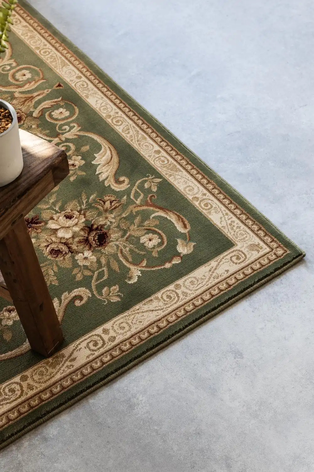 Herat 2 105996 Olive-Green Rug - Image 2