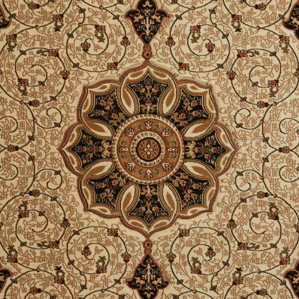 Heritage 4400 Black Cream Rug - Image 6