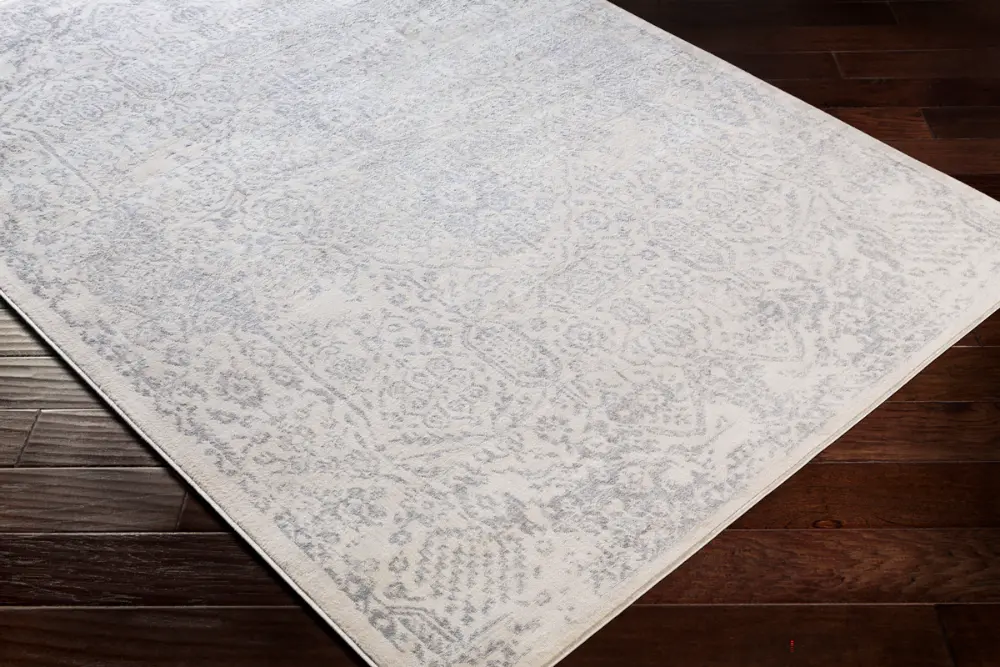 Hindah Vintage Oriental Boho Medium Grey Rug - Image 3