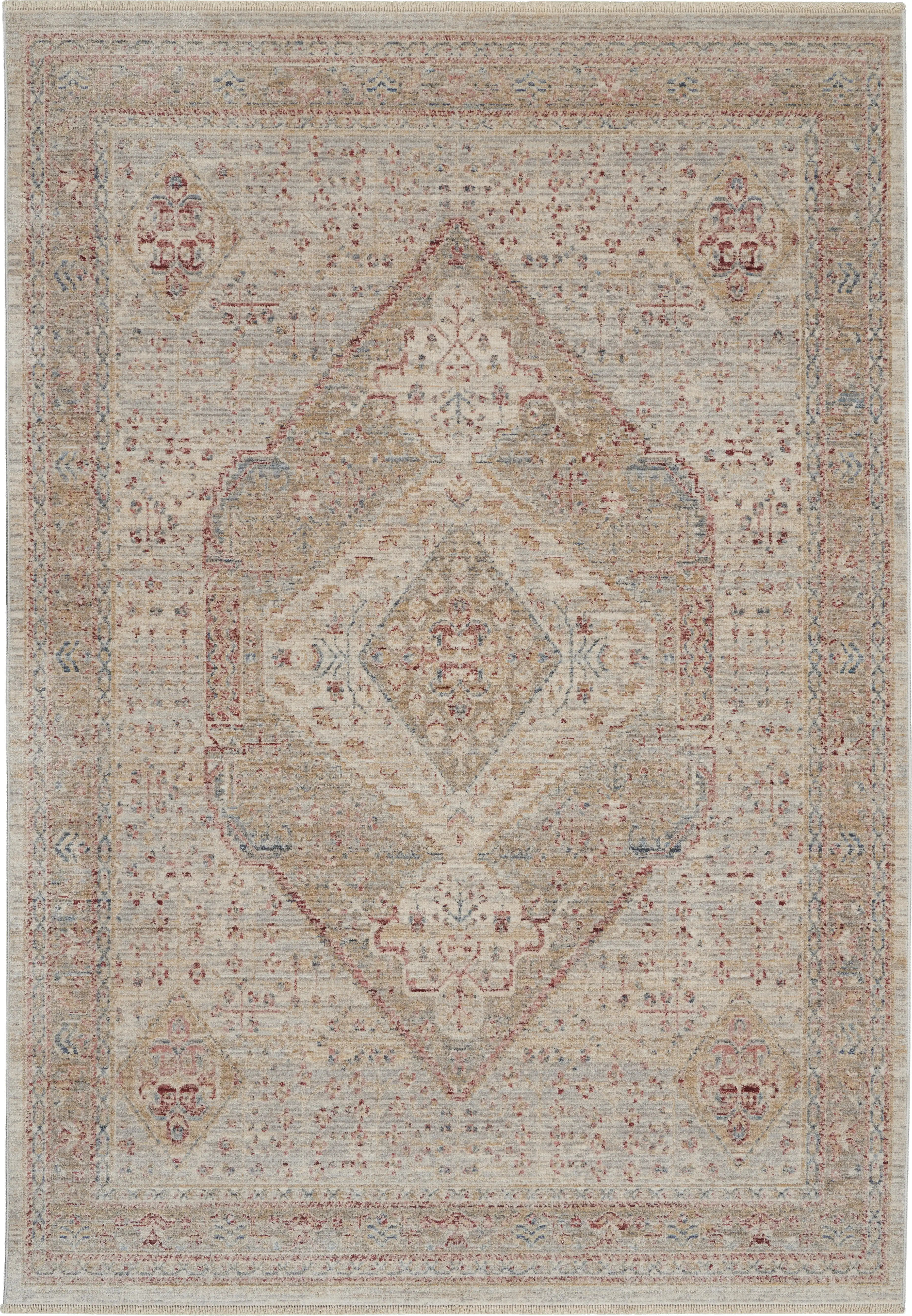 Homestead HMS03 Beige/Grey Rug - Image 2