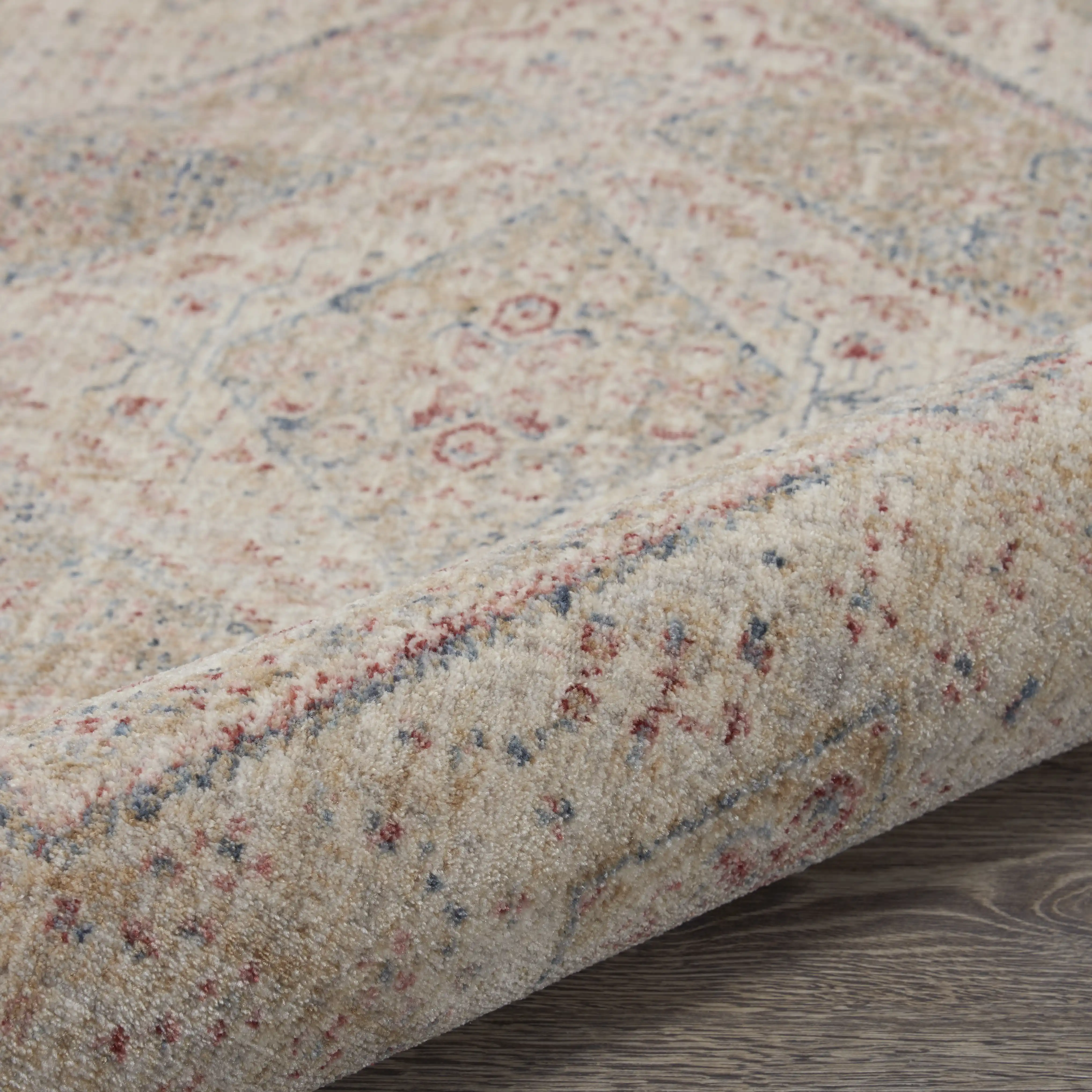 Homestead HMS03 Beige/Grey Rug - Image 4