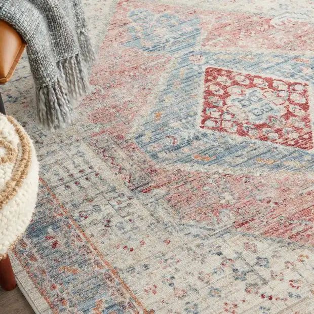 Homestead HMS03 Blue Grey Rug - Image 3