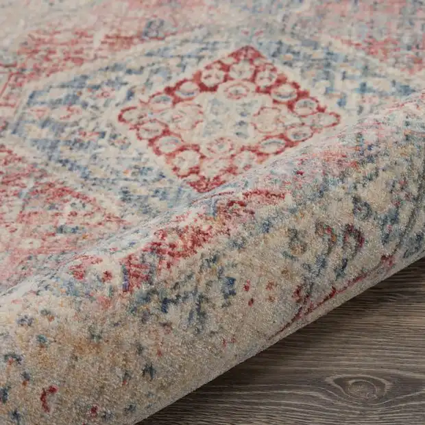 Homestead HMS03 Blue Grey Rug - Image 4