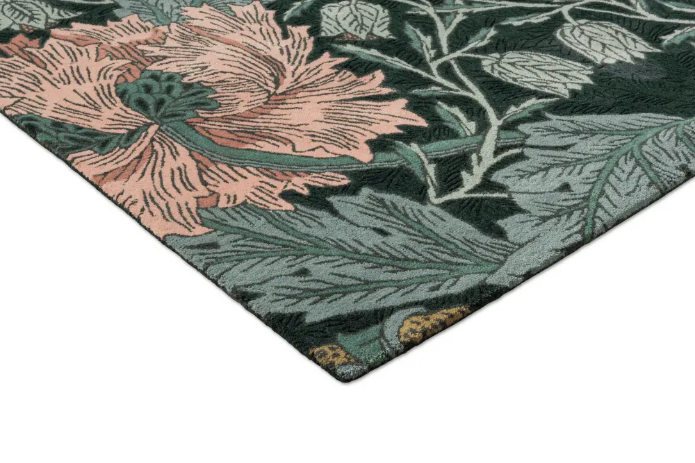 Honeysuckle & Tulip MOR Teal - Image 6
