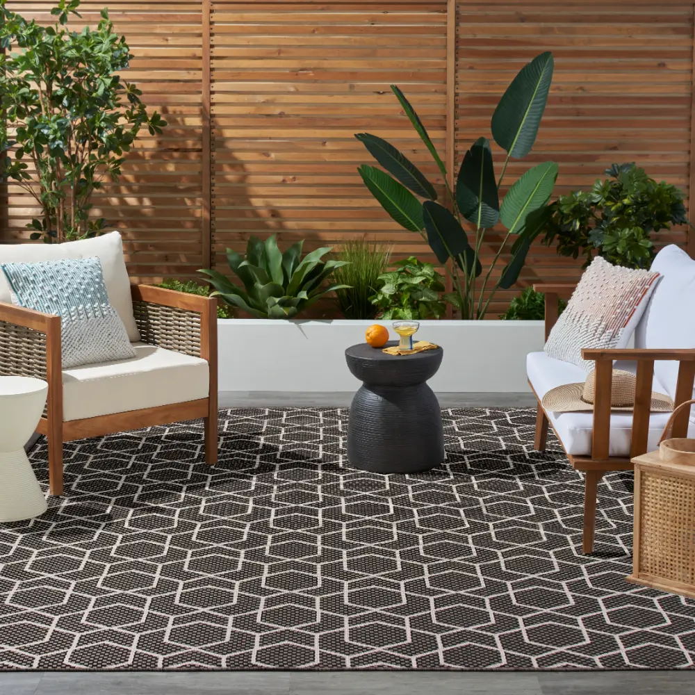 HORIZON INDOOR/OUTDOOR HOZ01 Black Indoor Outdoor - Image 2