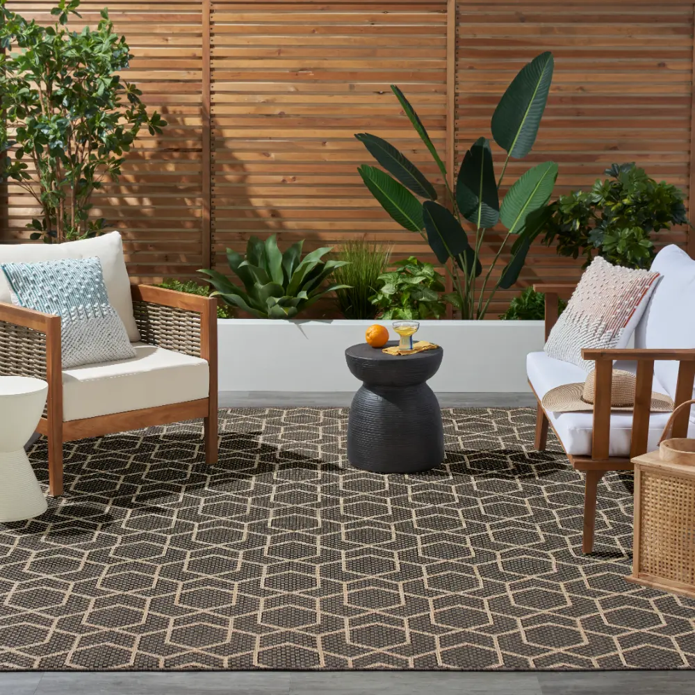 HORIZON INDOOR/OUTDOOR HOZ01 Charcoal Indoor Outdoor - Image 2