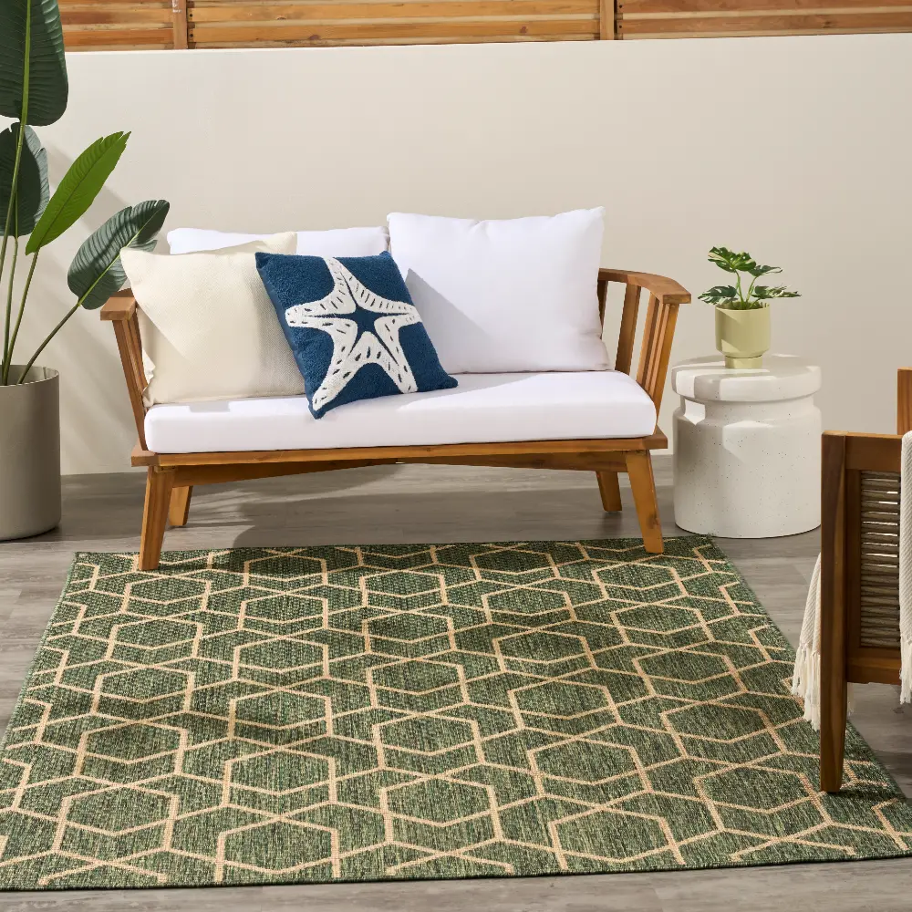 HORIZON INDOOR/OUTDOOR HOZ01 Green Indoor Outdoor - Image 5