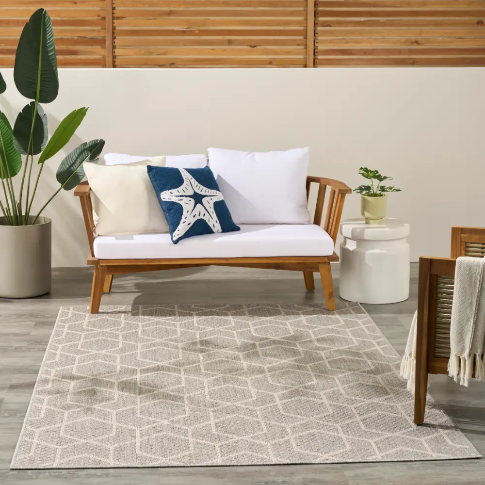 HORIZON INDOOR/OUTDOOR HOZ01 Grey Indoor Outdoor - Image 2
