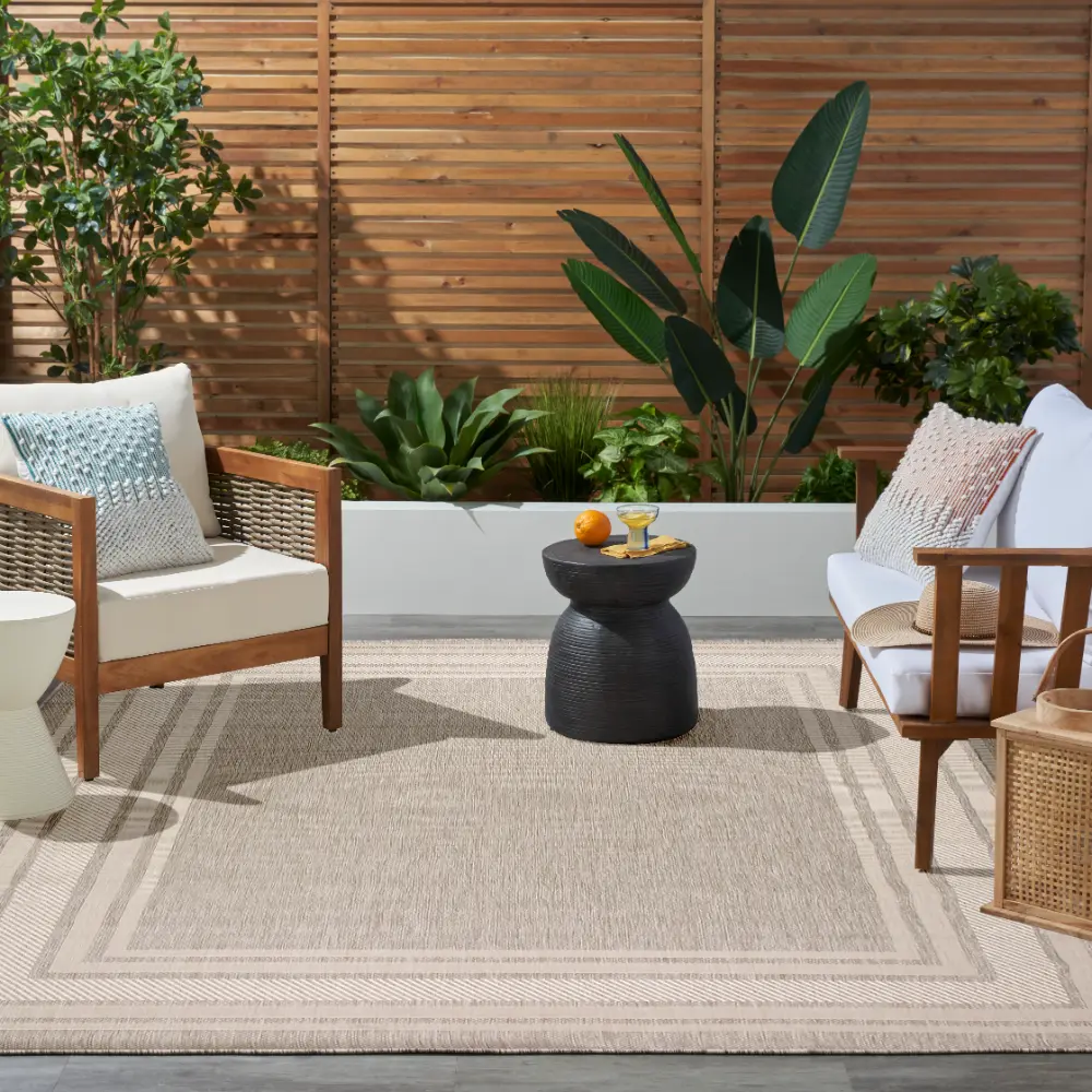 HORIZON INDOOR/OUTDOOR HOZ03 Grey Indoor Outdoor - Image 2