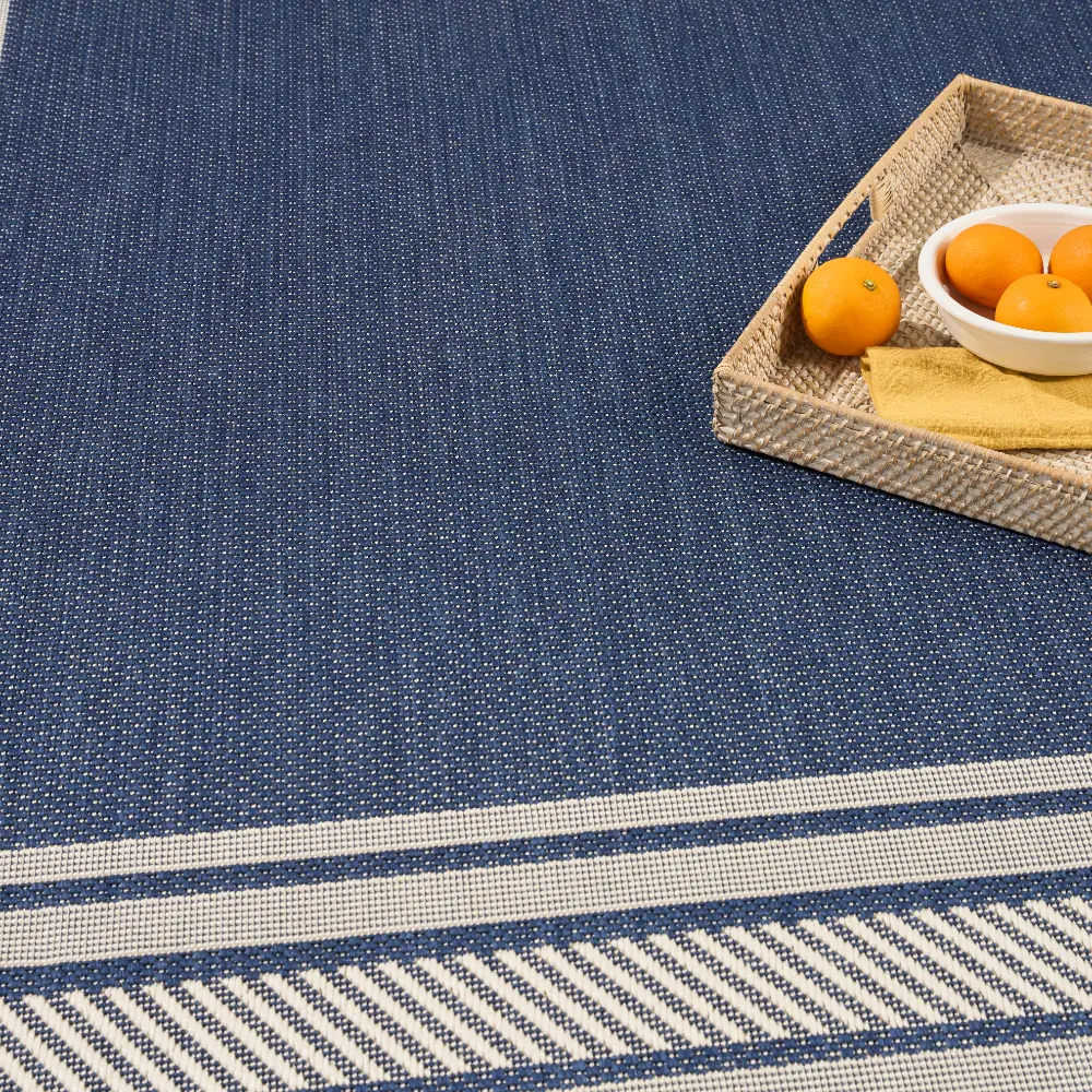 HORIZON INDOOR/OUTDOOR HOZ03 Navy Indoor Outdoor - Image 3