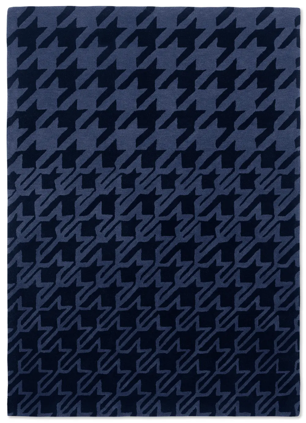 Houndstooth Ted Baker -Dark Blue 162808 Rug - Image 3