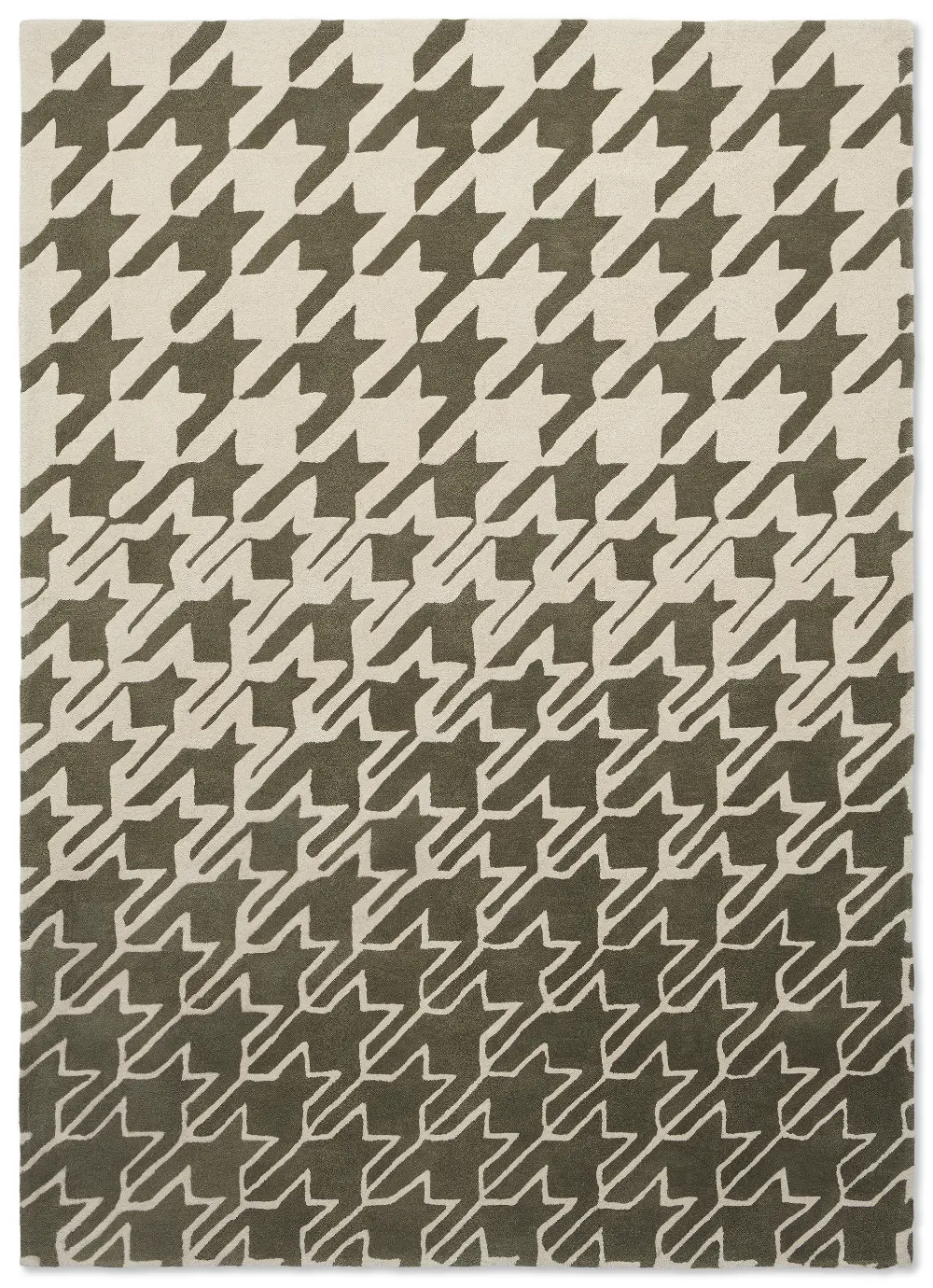 Houndstooth Ted Baker -Grey 162804 Rug - Image 2