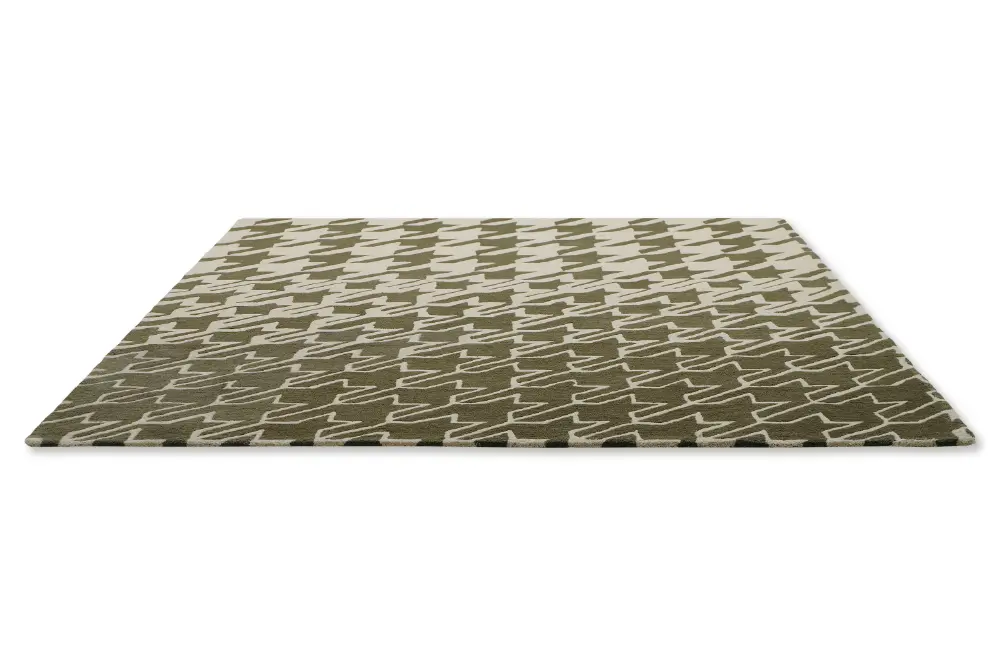 Houndstooth Ted Baker -Grey 162804 Rug - Image 3