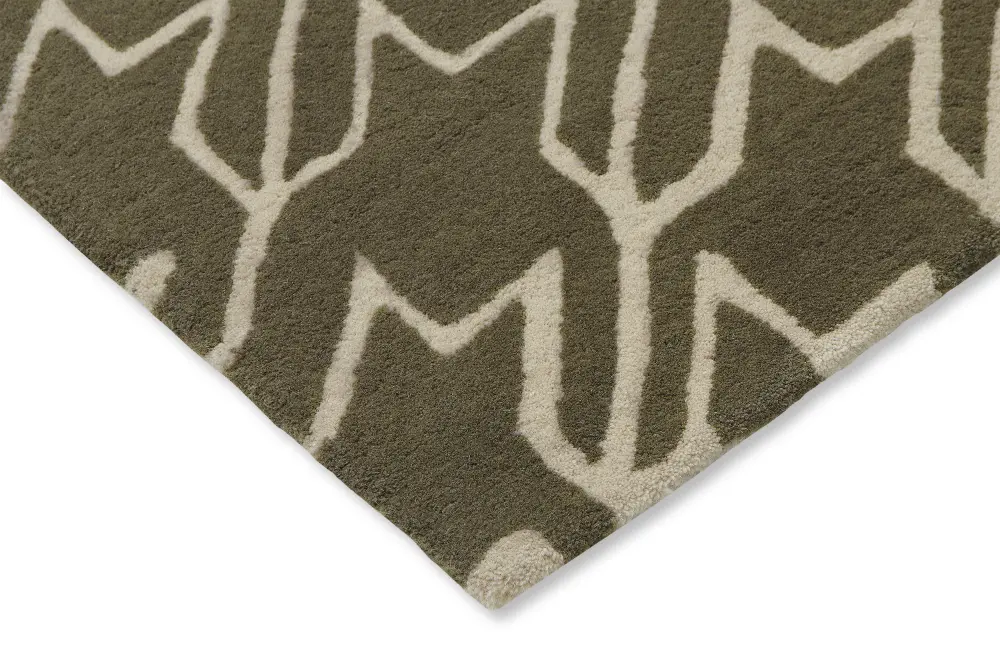 Houndstooth Ted Baker -Grey 162804 Rug - Image 4