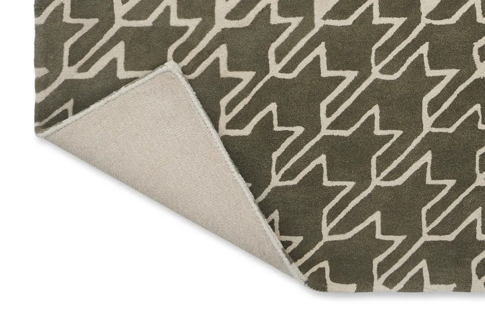 Houndstooth Ted Baker -Grey 162804 Rug - Image 5