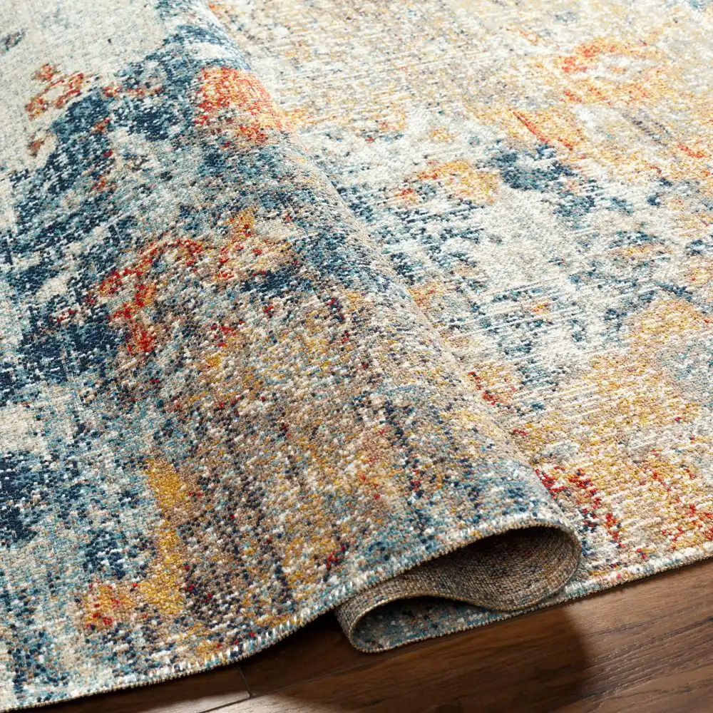 Mona In- & Outdoor Modern Burnt Orange Rug - Image 5