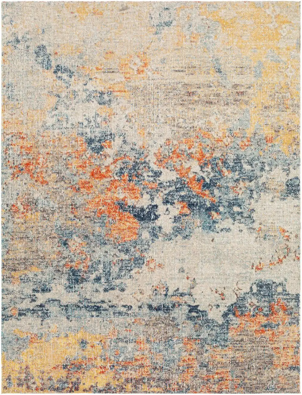 Mona In- & Outdoor Modern Burnt Orange Rug - Image 7