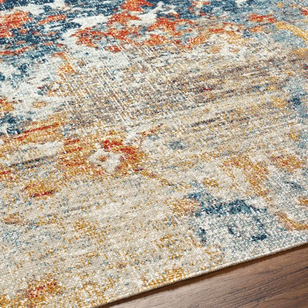 Mona In- & Outdoor Modern Burnt Orange Rug - Image 8
