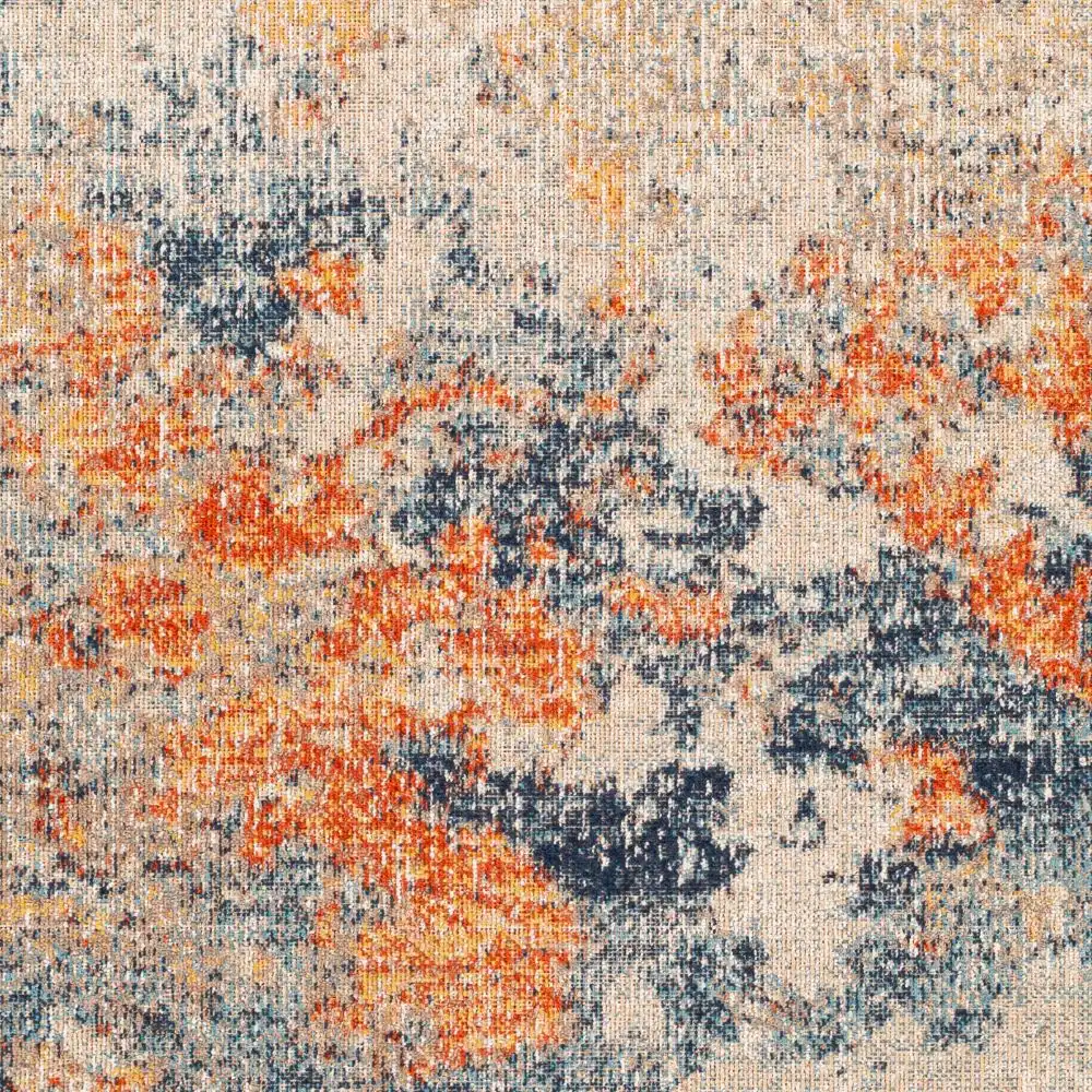 Mona In- & Outdoor Modern Burnt Orange Rug - Image 9