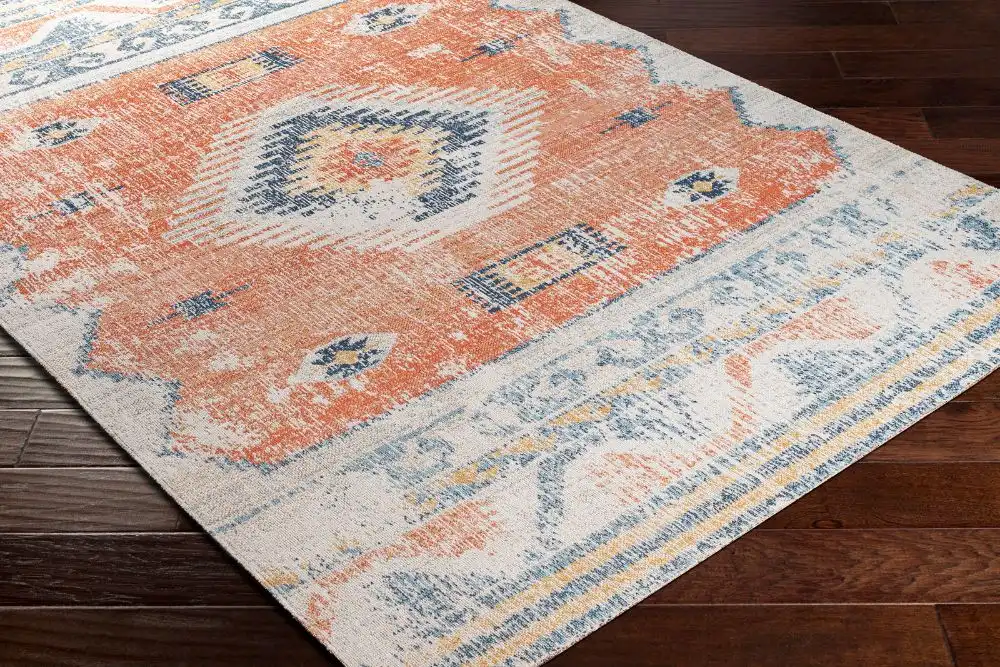 Nawel In- & Outdoor Global Burnt Orange Rug - Image 8