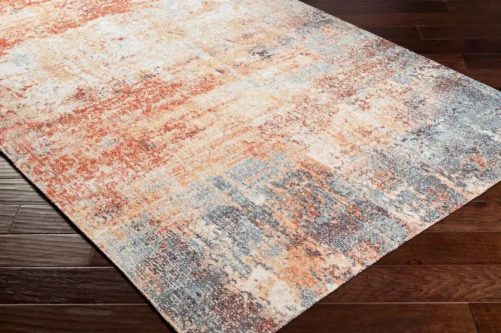 Samira In- & Outdoor Modern Burnt Orange Rug - Image 3