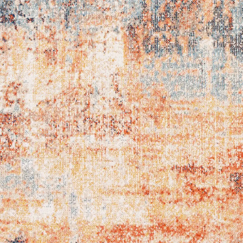 Samira In- & Outdoor Modern Burnt Orange Rug - Image 5