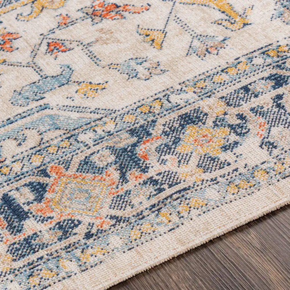 Selma In- & Outdoor Oriental Boho Dark Blue Rug - Image 9