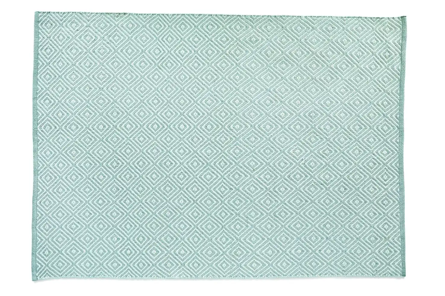 Hug Woven Diamond Grey Rug